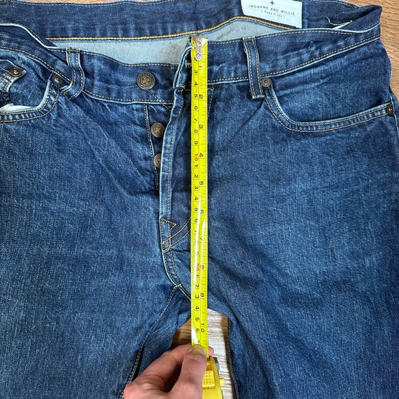 Imogene + Willie Men's Straight Jeans - Blue - Picture 11 of 12